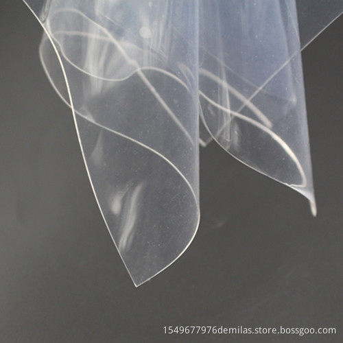 Transparent Silicone Rubber Sheet adhesive backed anti-slip function